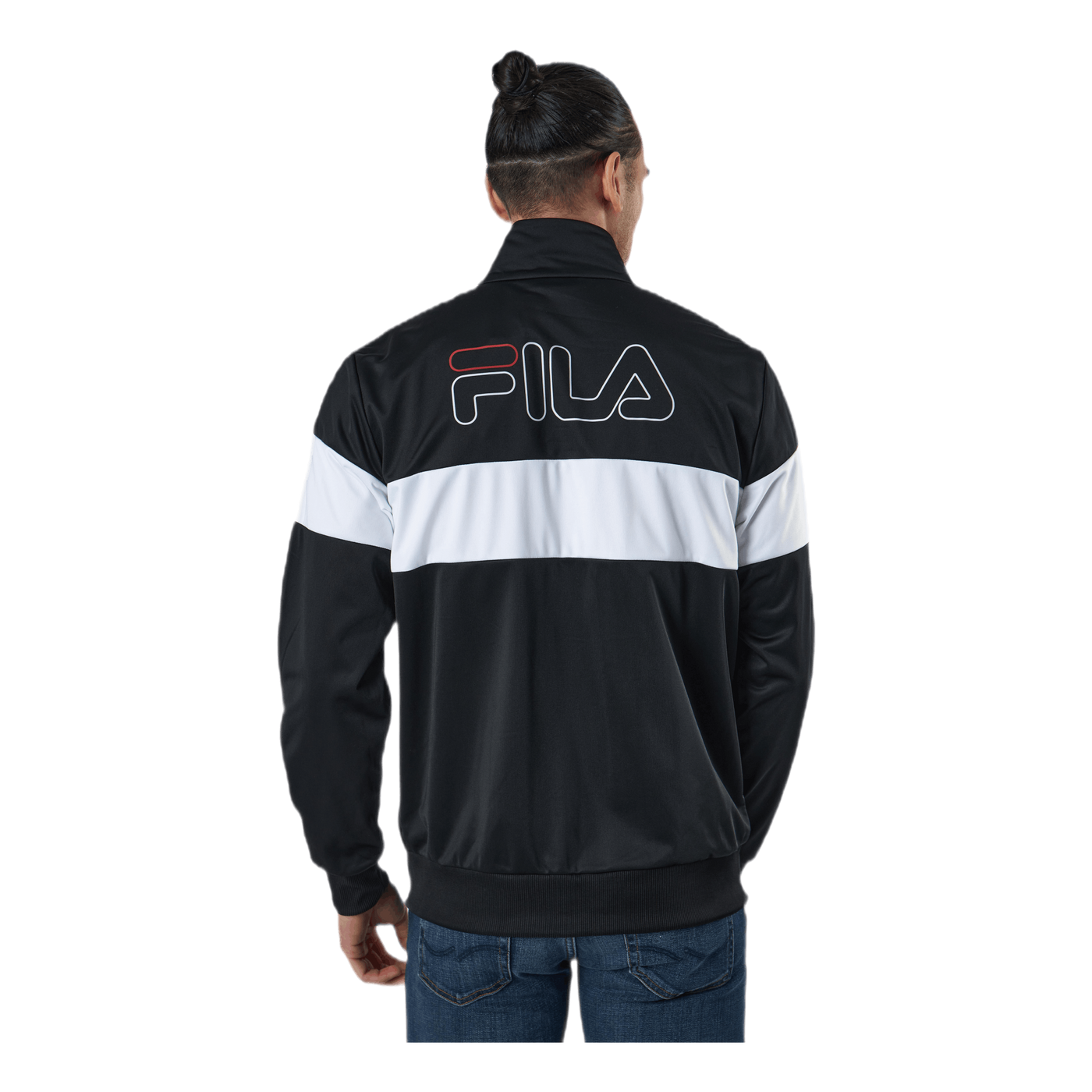 Jairus Taped Track Jacket Black