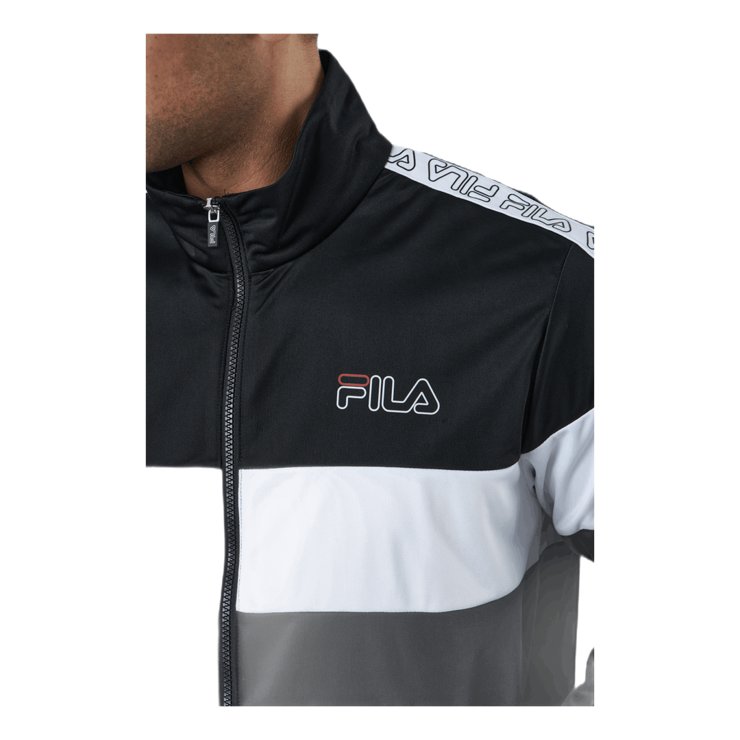 Jairus Taped Track Jacket Black