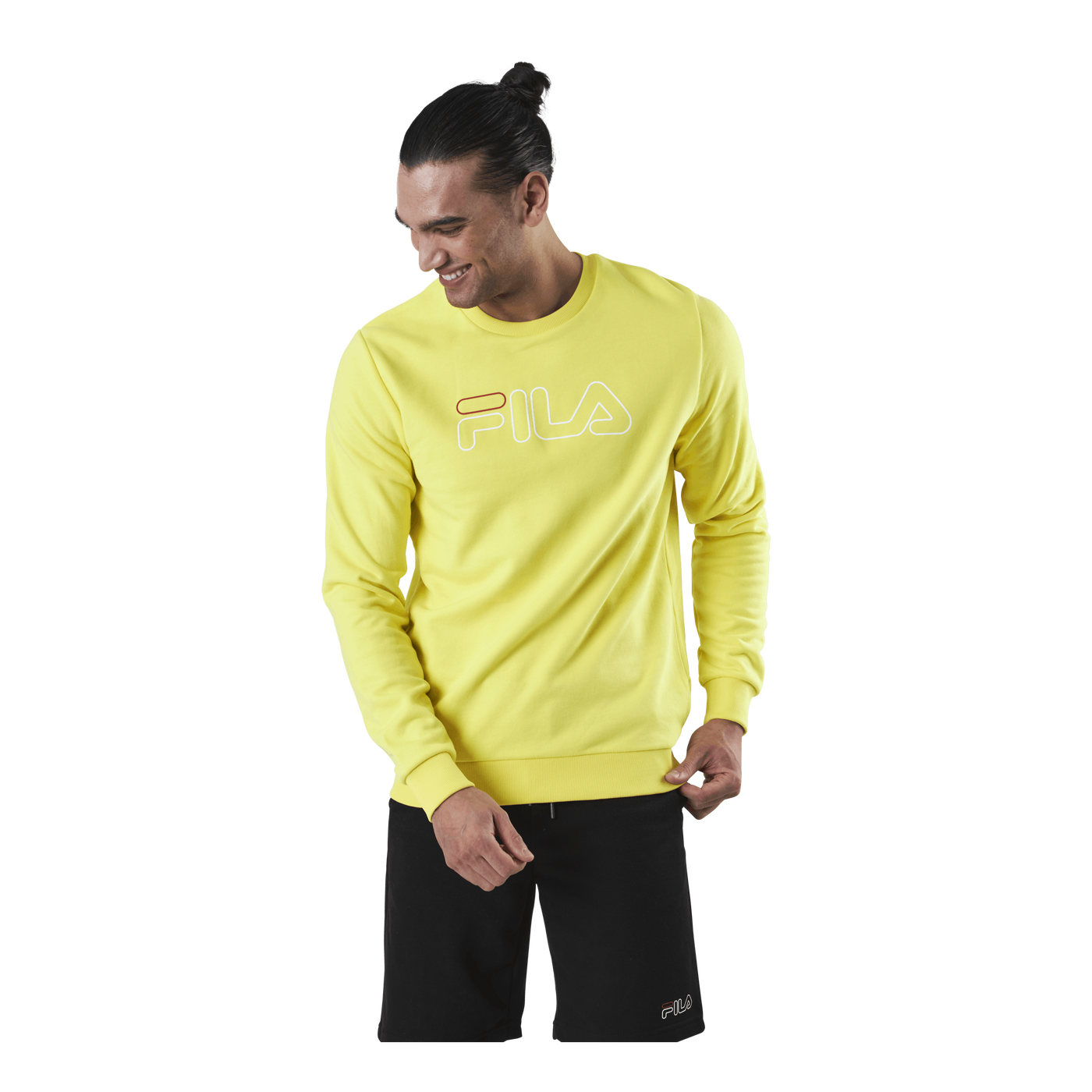 Liam Crew Sweat Yellow