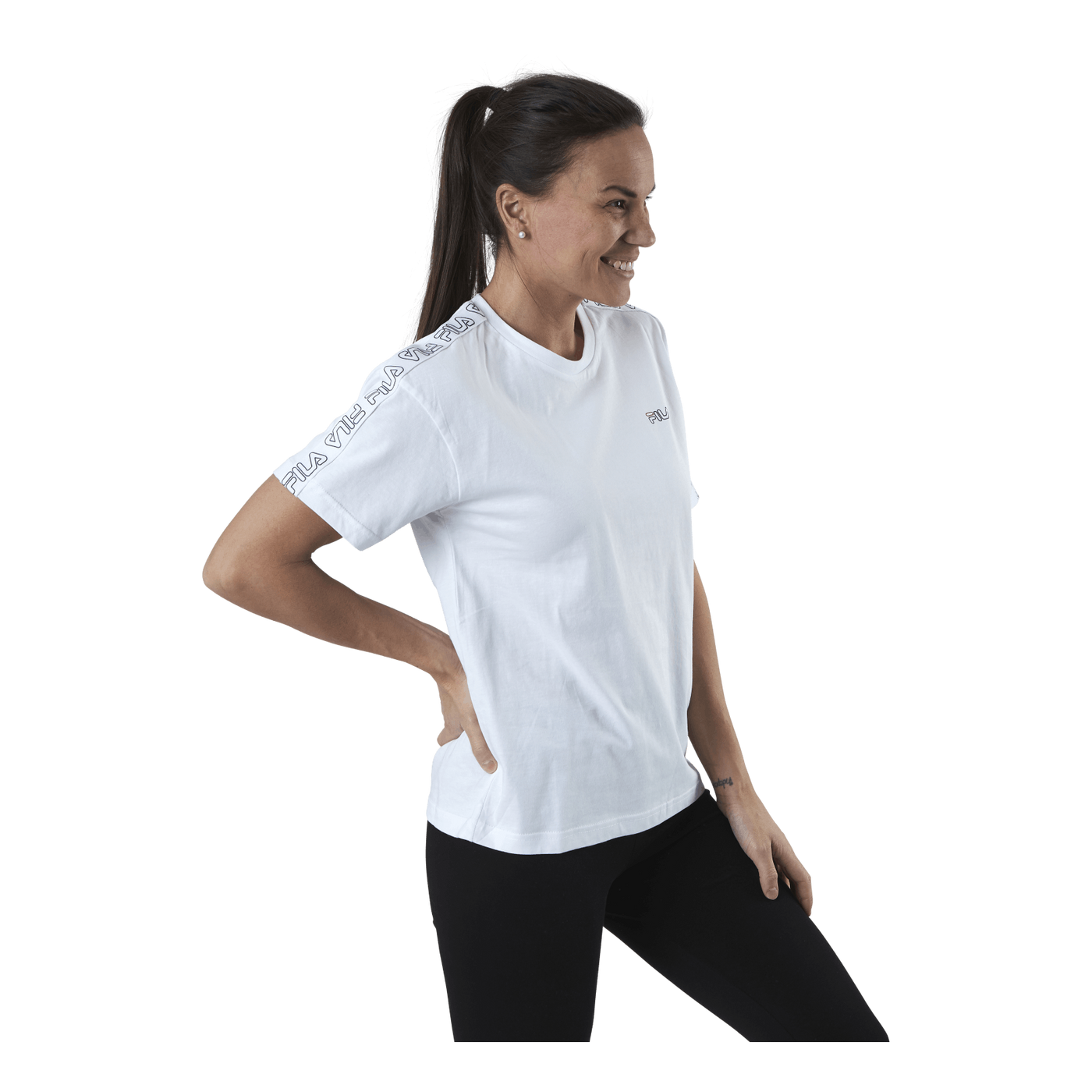 Jakena Taped Tee White