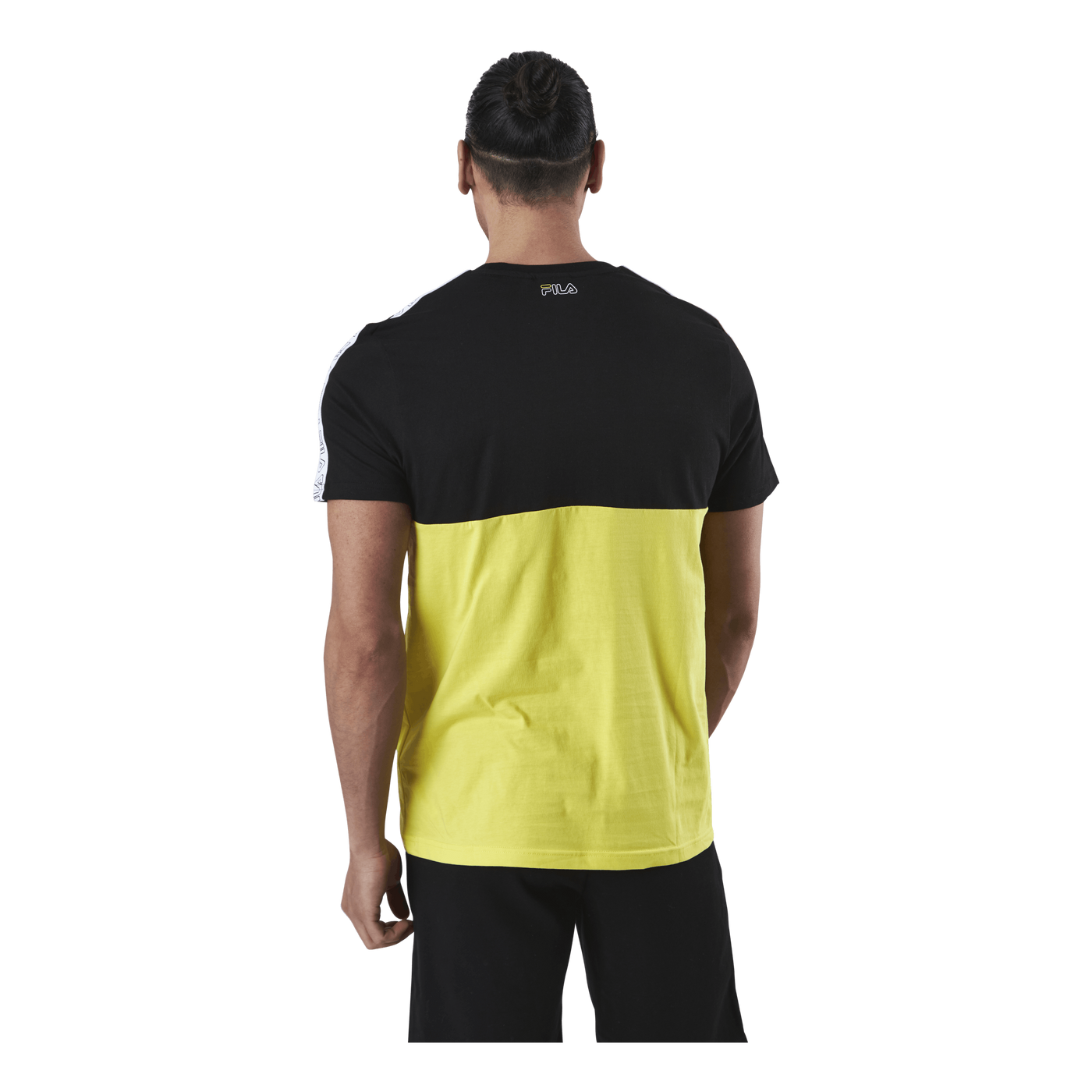 JOPI blocked tape tee Black