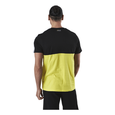 JOPI blocked tape tee Black