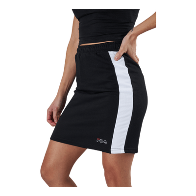 Janey Tight Short Skirt White