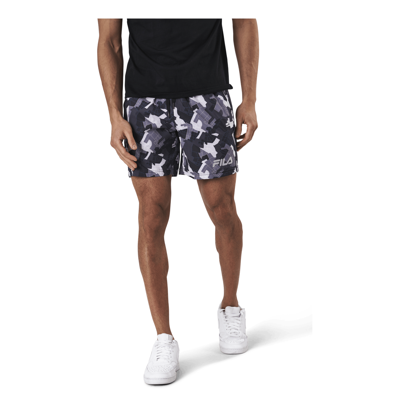 Everix Aop Shorts Grey