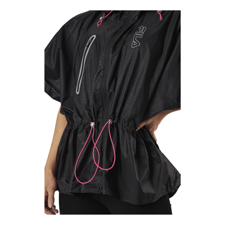 Eydie Wind Poncho Black