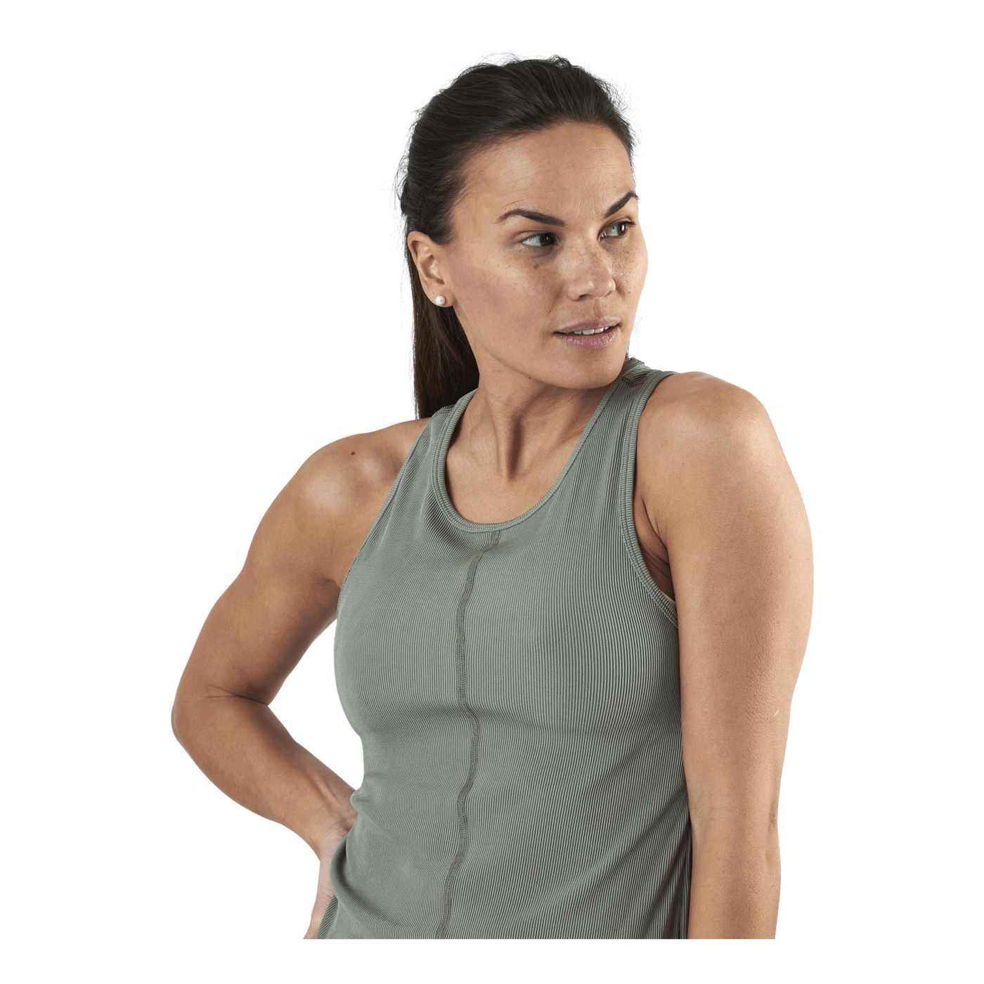 Trust Rib Tank Green