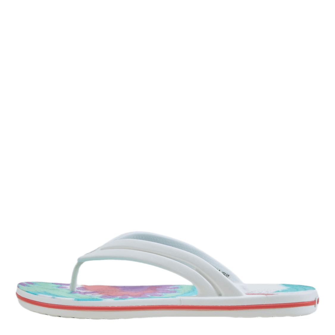 Purple tie sales dye crocs