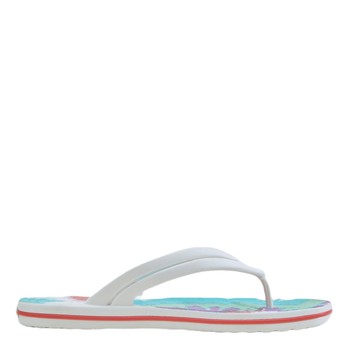 Tie Dye Flip-Flop Purple / White