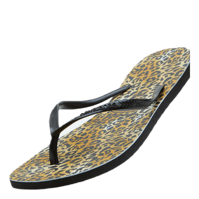 Slim Leopard Beige/Black