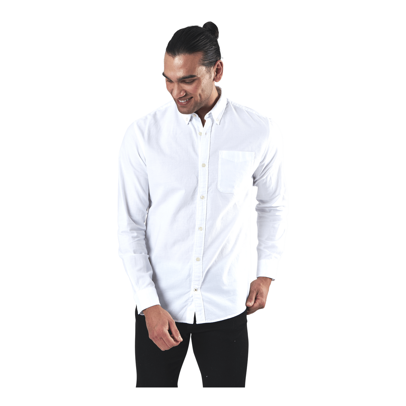 Oxford Shirt L/S White