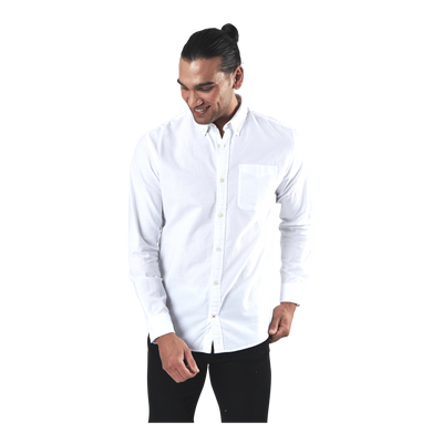 Oxford Shirt L/S White