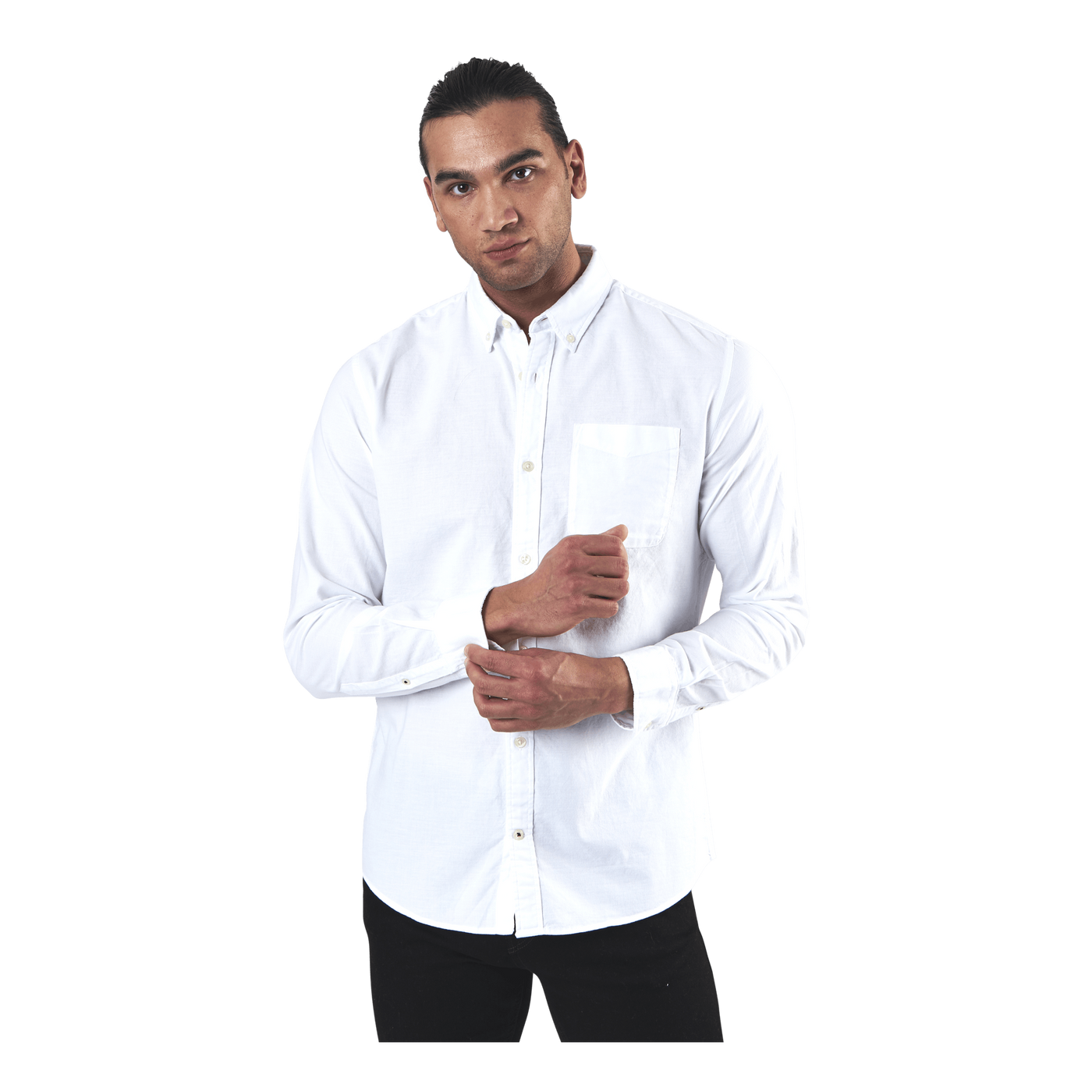 Oxford Shirt L/S White