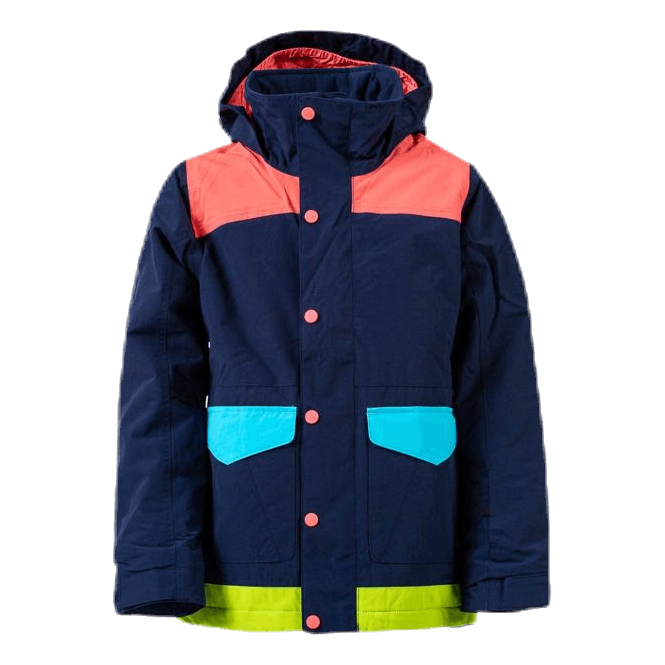 Girls Echo Jackets Blue/Orange