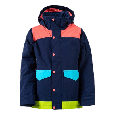 Girls Echo Jackets Blue/Orange