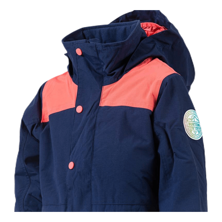 Girls Echo Jackets Blue/Orange