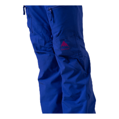 Girls Elite Cargo Pant Blue