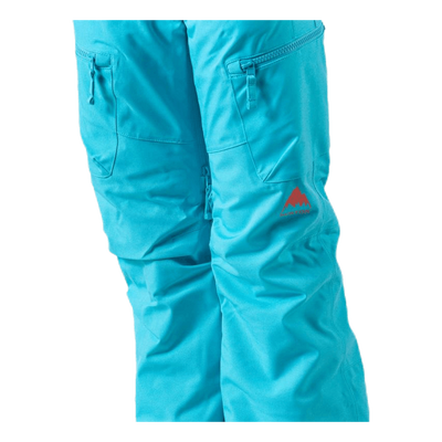 Girls Elite Cargo Pant Turquoise