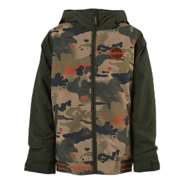 Boys Gameday Jacket Patterned/Green