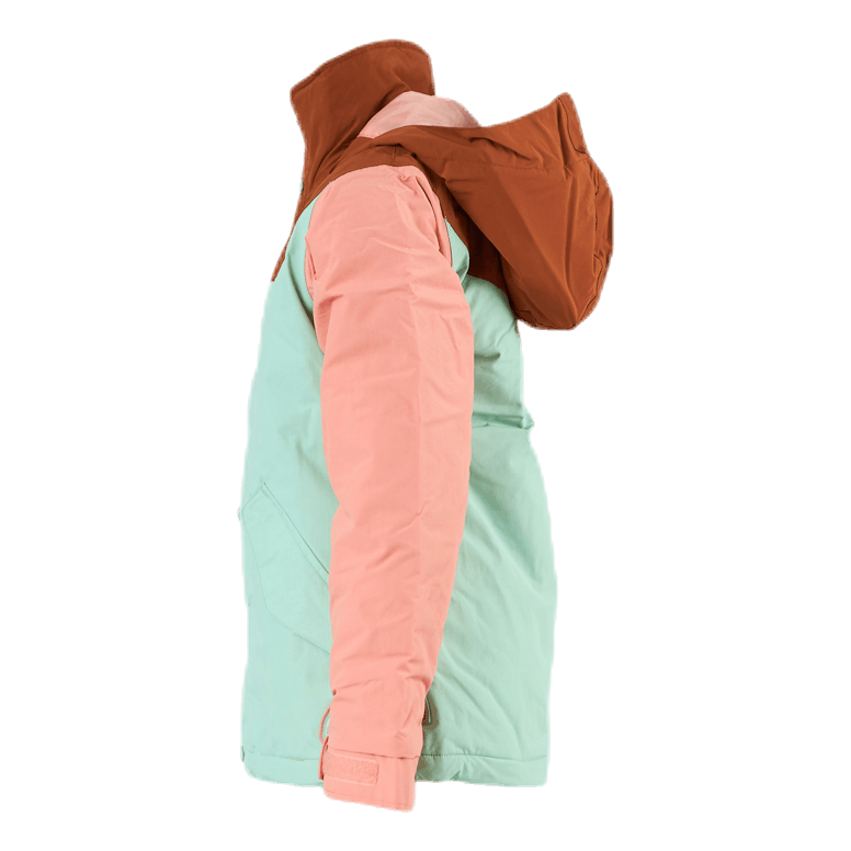 Girls Elodie Jacket Blue/Pink/Brown