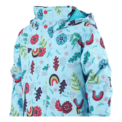 Girls Elodie Jacket Blue/Patterned