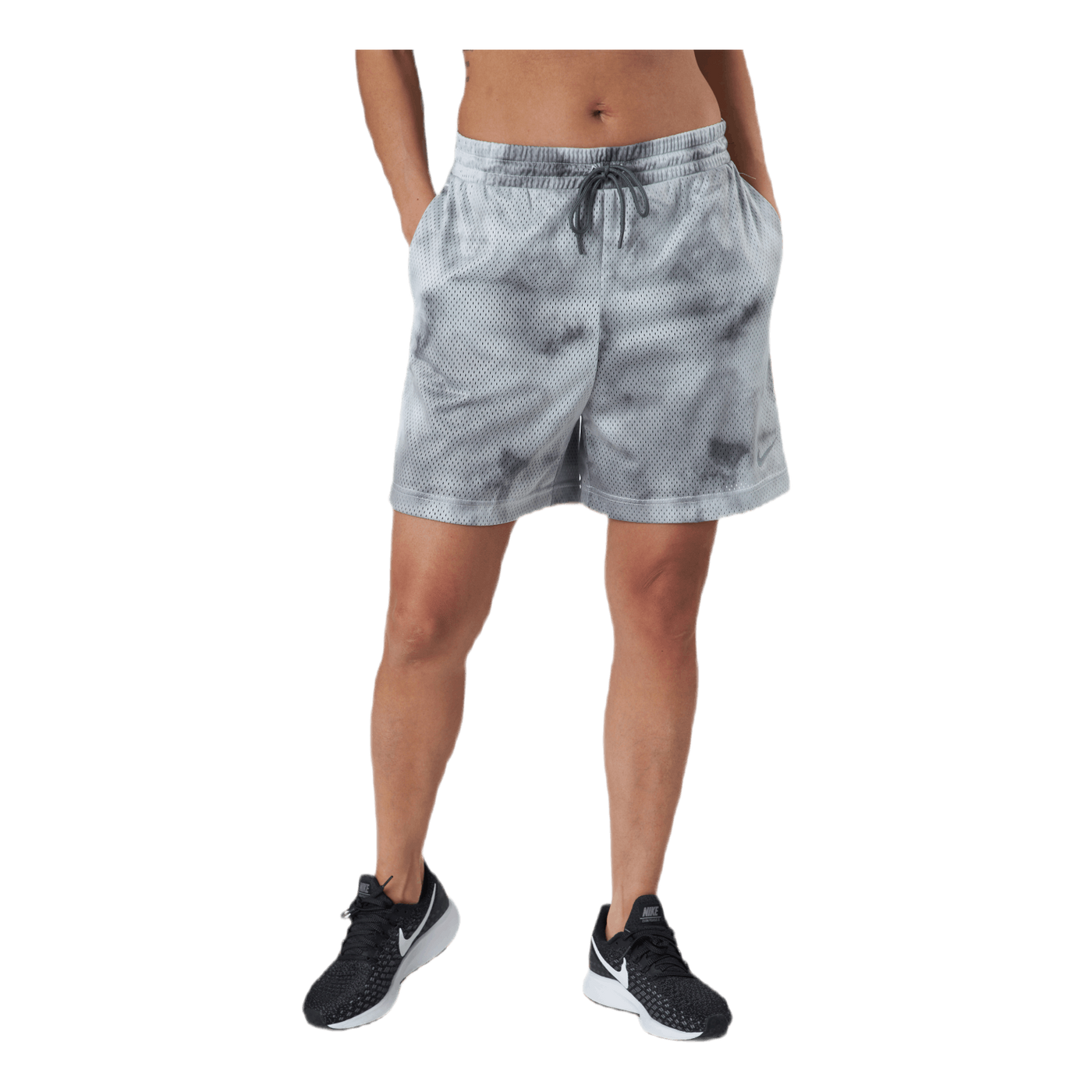 Nsw Icn Clsh Shrt Msh Aop Hr Grey
