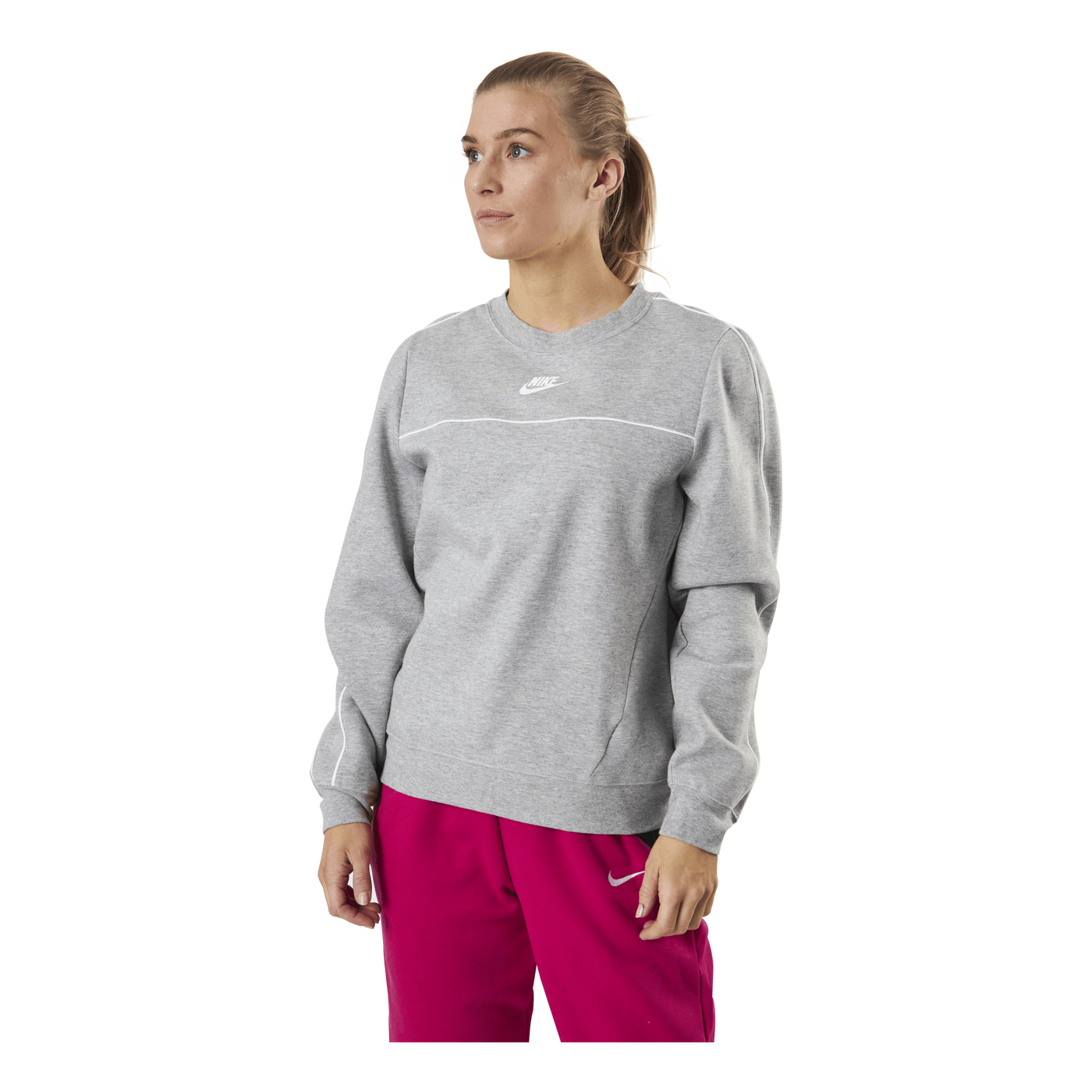Nsw Crew Mlnm Flc Grey