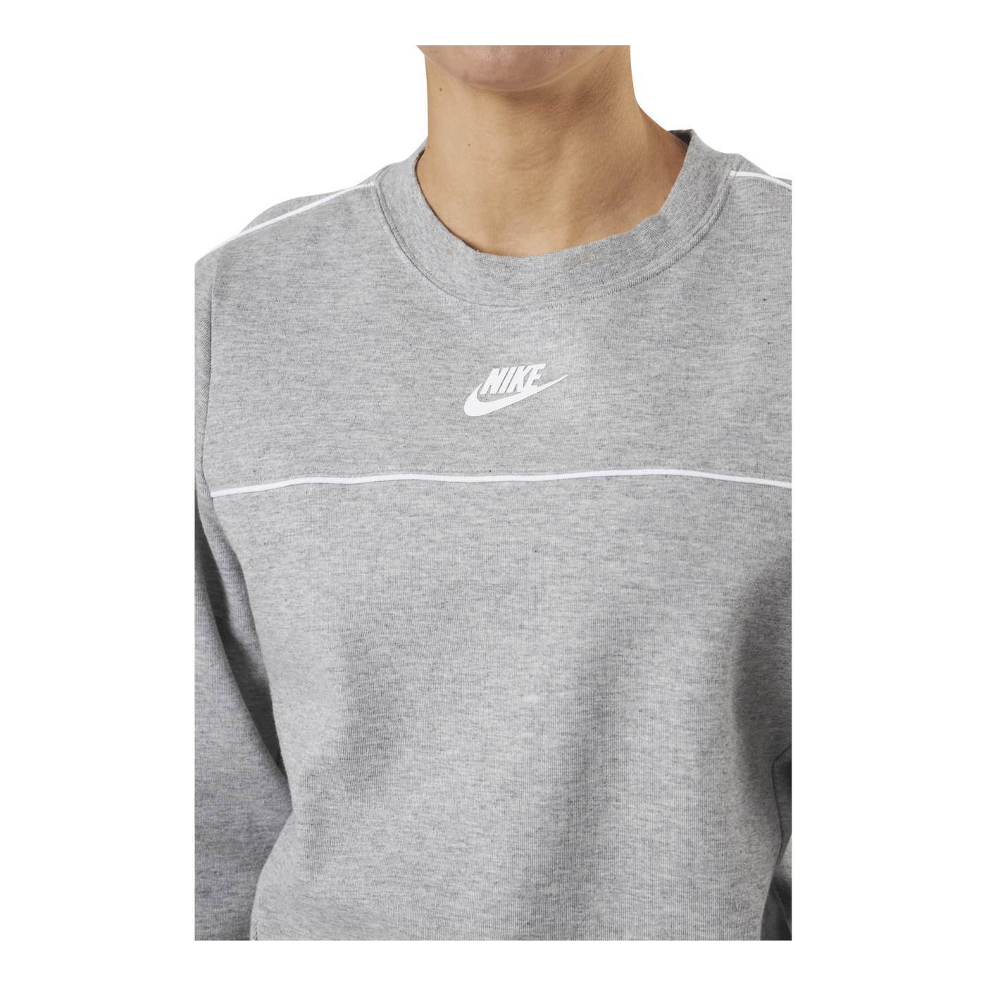 Nsw Crew Mlnm Flc Grey