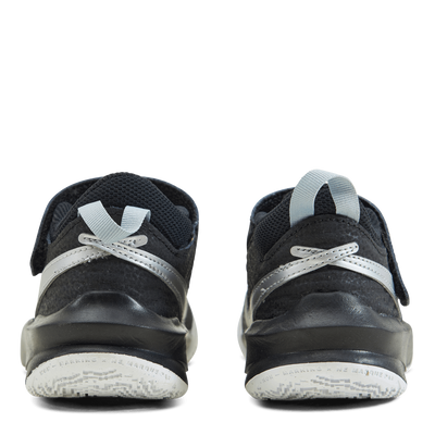 Team Hustle D 10 Little Kids' Shoes BLACK/METALLIC SILVER-VOLT-WHITE