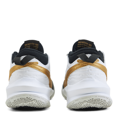 Team Hustle D 10 Big Kids' Basketball Shoes BLACK/METALLIC GOLD-WHITE-PHOTON DUST