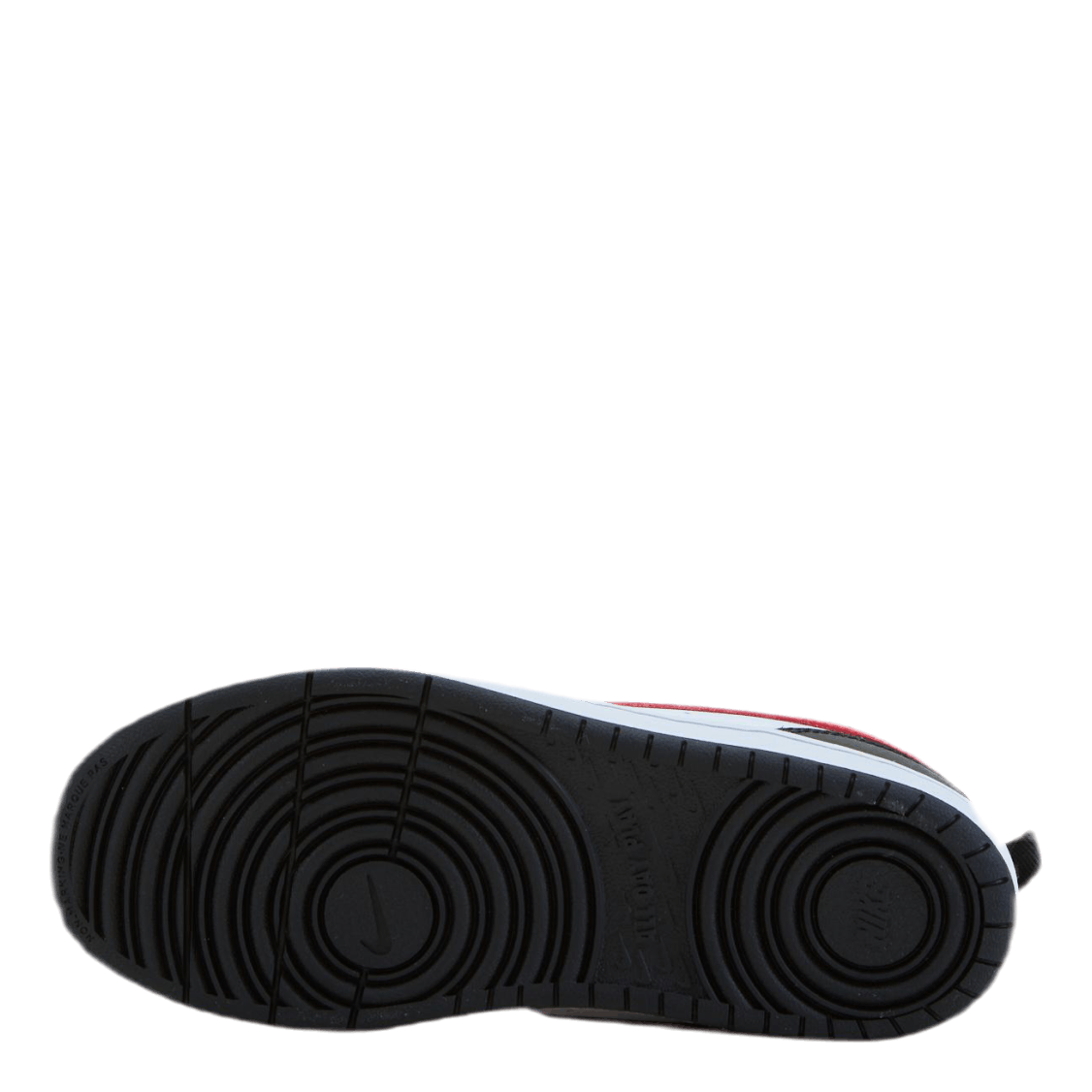 Court Borough Low 2 Little Kids' Shoes WHITE/UNIVERSITY RED-BLACK