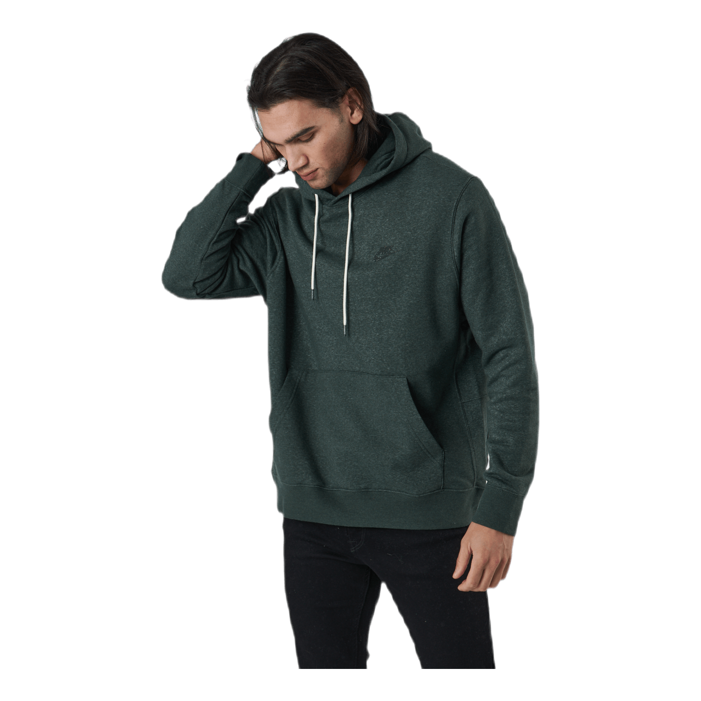 Nsw Po Sb Hoodie greengalactic jade/dk smoke grey