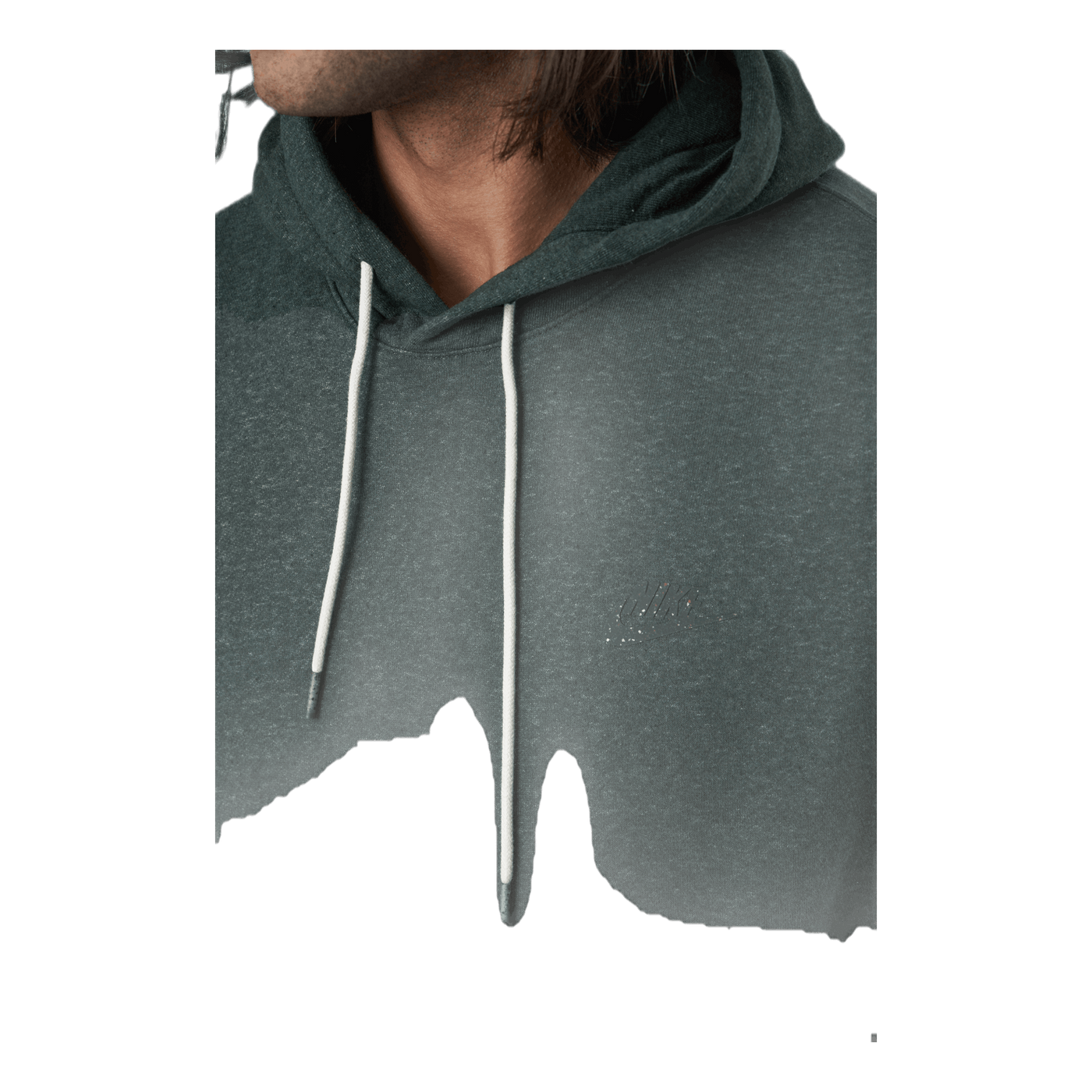 Nsw Po Sb Hoodie greengalactic jade/dk smoke grey
