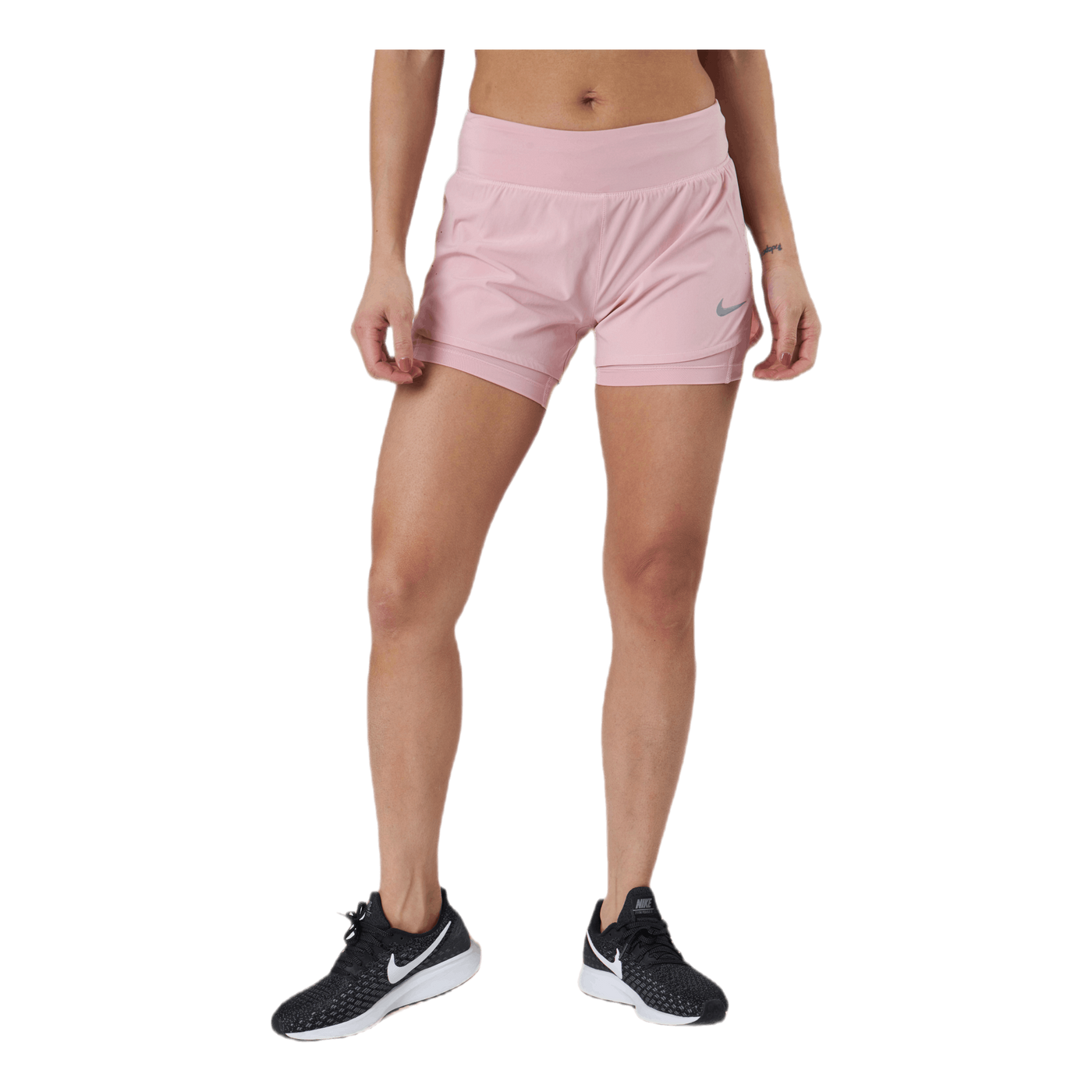 Eclipse 2-In-1 Running Shorts Pink