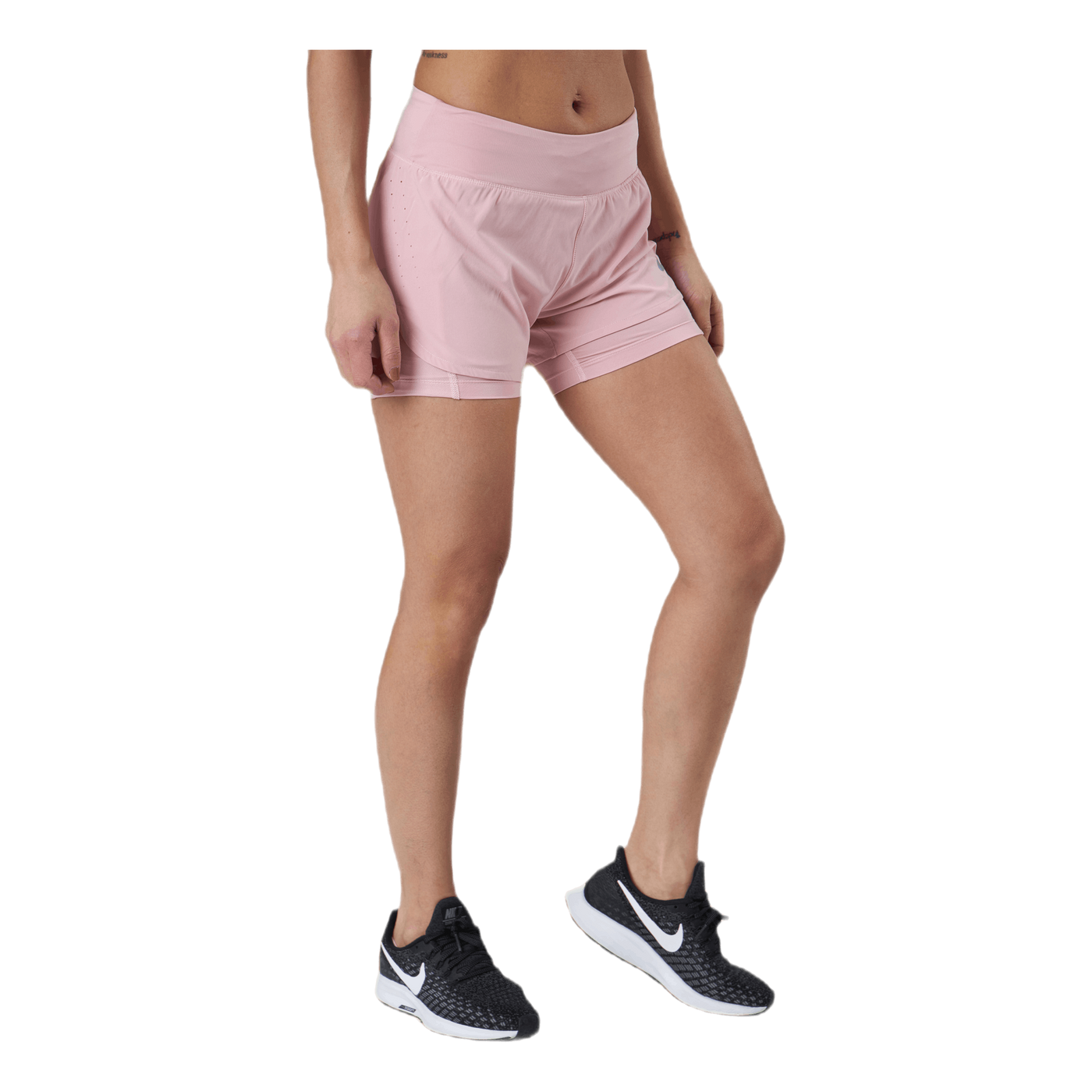 Eclipse 2-In-1 Running Shorts Pink