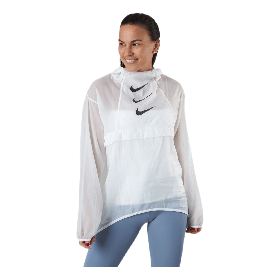 Run Division Packable Jacket White