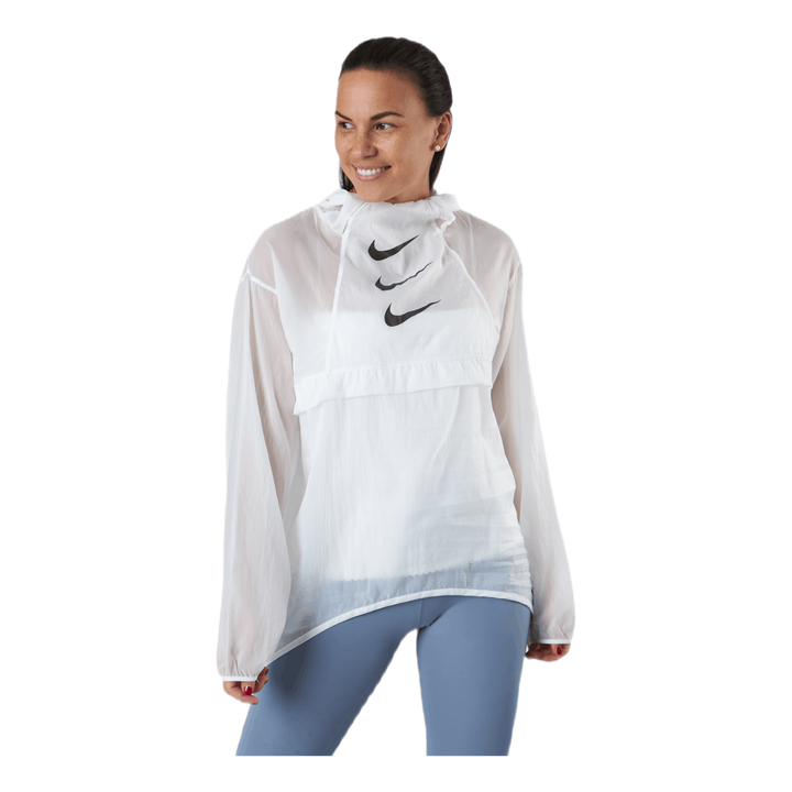 nike running division jacket white