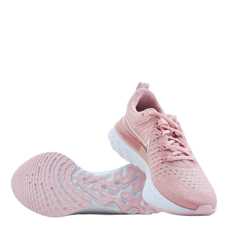 React Infinity Run Flyknit Pink/White Nike – - Main Image