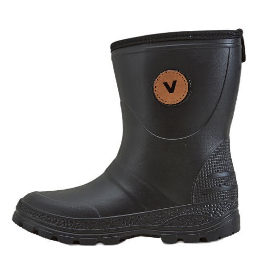 Regn Light Weight Rubber Boot Black