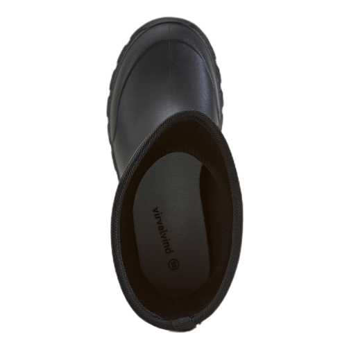 Regn Light Weight Rubber Boot Black