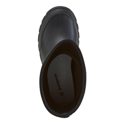 Regn Light Weight Rubber Boot Black