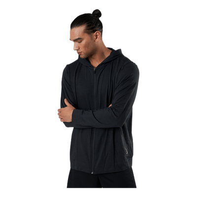 Yoga Dri-FIT Men's Full-Zip Jacket OFF NOIR/BLACK/GRAY