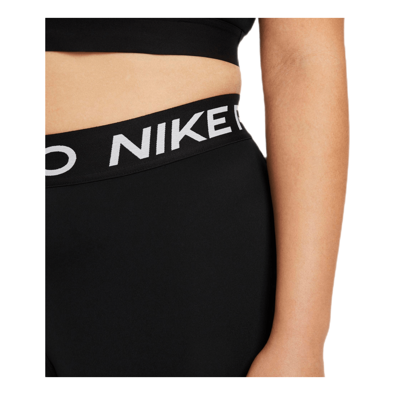 Nike Pro 365 Women's Leggings (Plus Size) BLACK/WHITE