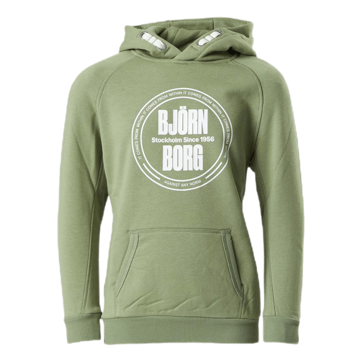 Jr Borg Sport Hoodie Green