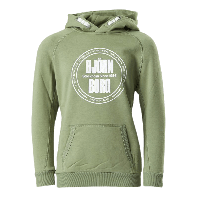 Jr Borg Sport Hoodie Green