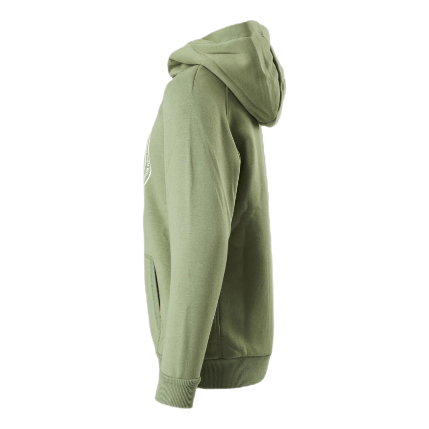 Jr Borg Sport Hoodie Green