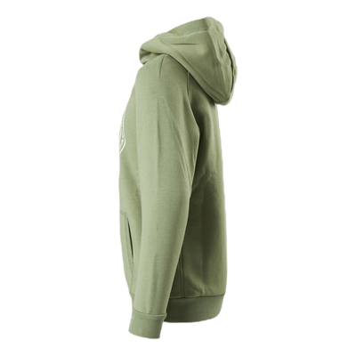 Jr Borg Sport Hoodie Green