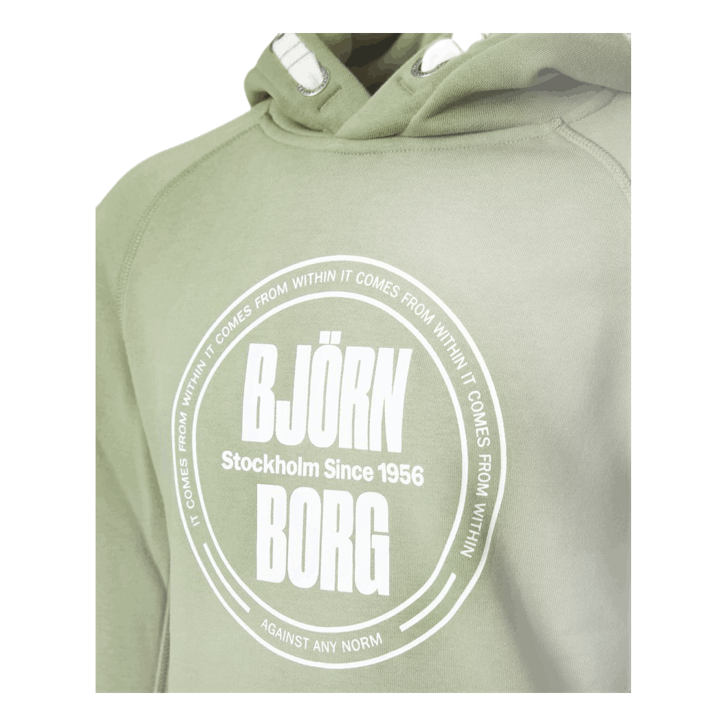 Jr Borg Sport Hoodie Green