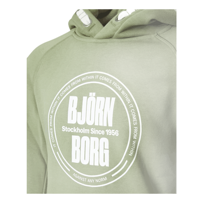 Jr Borg Sport Hoodie Green