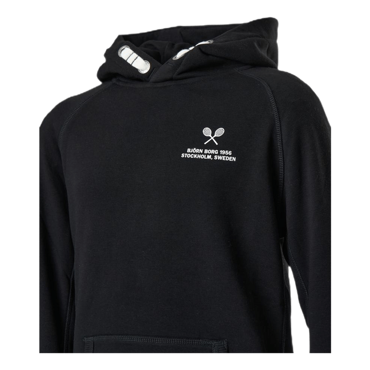 Jr Borg Sport Hoodie Black