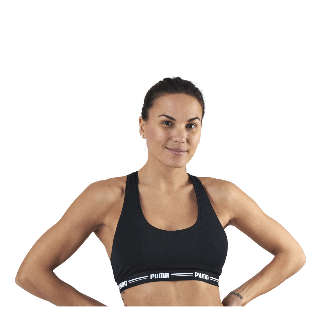 Racer Back Top Black